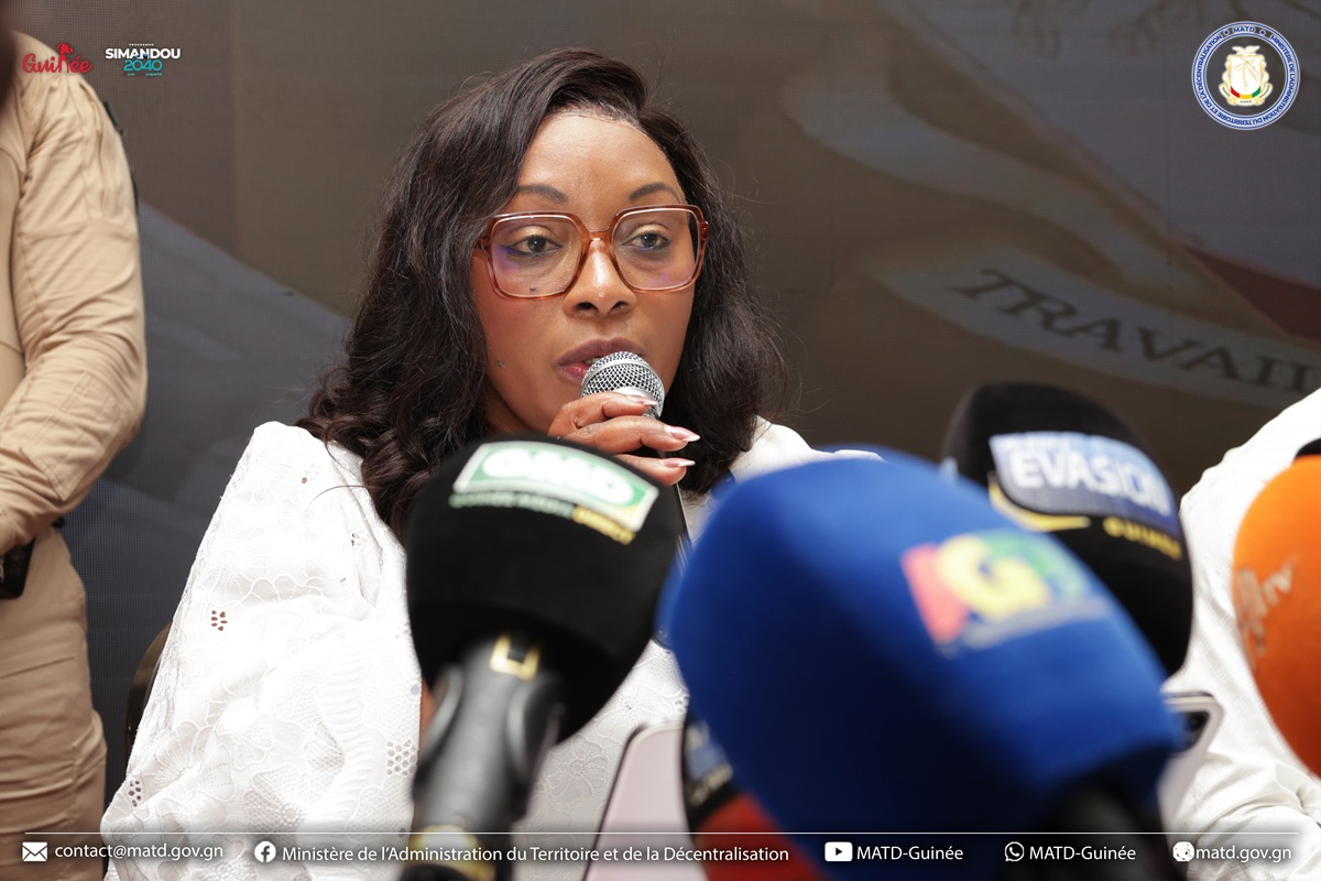 Discours de Madame la Ministre du MATD «Je serai une ministre de l’Écoute, du dialogue, de la concertation et des résultats.»